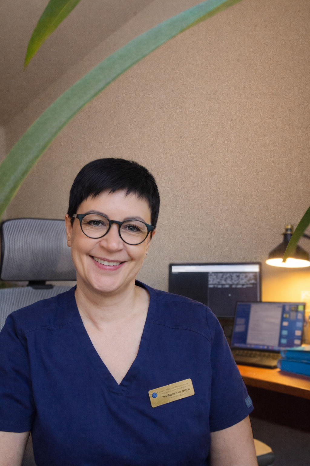 Agnieszka Wójcik w gabinecie Neurobik